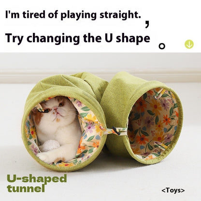 Pet Cat Tunnel Self-Hi Relief Toy