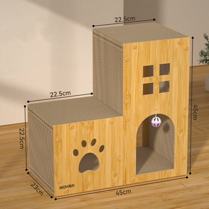 Corrugated Paper Scratch-resistant Multifunctional Cat Scratch Board Cat Nest