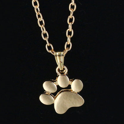 Cute Animal Cat Paw Paw Necklace