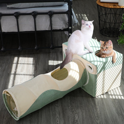 Cat Cave Cat Litter Four Seasons Universal Cat Tunnel Closed Cat House Cat Supplies Tent Winter Warm House