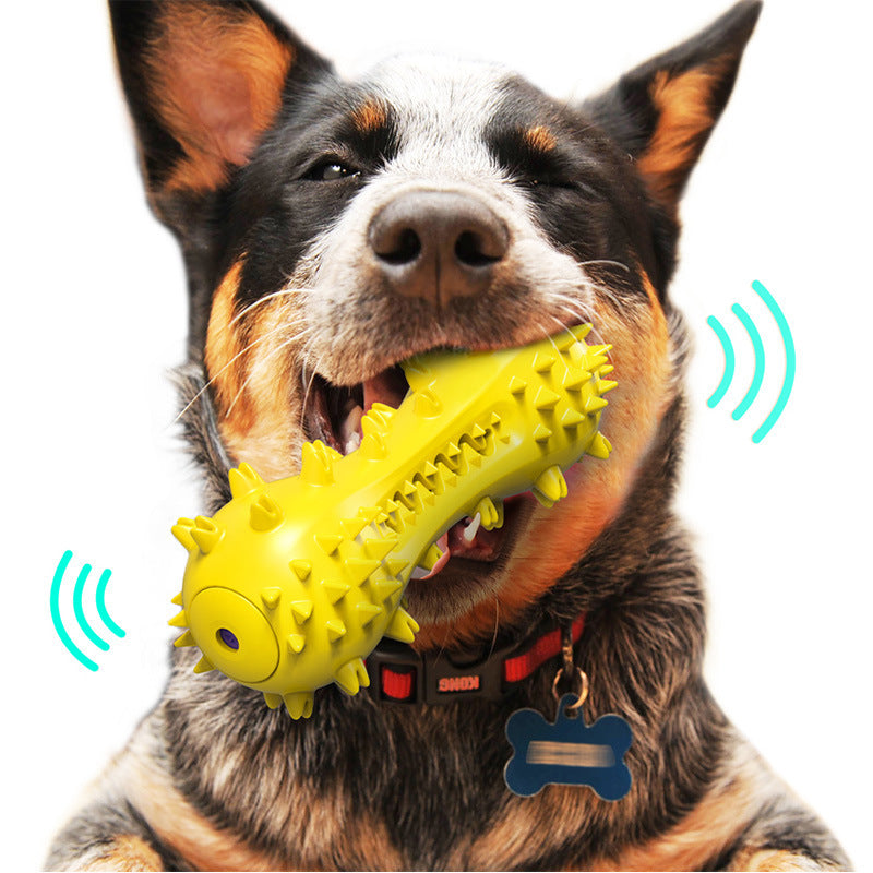 Vocal Dog Toothbrush Toy