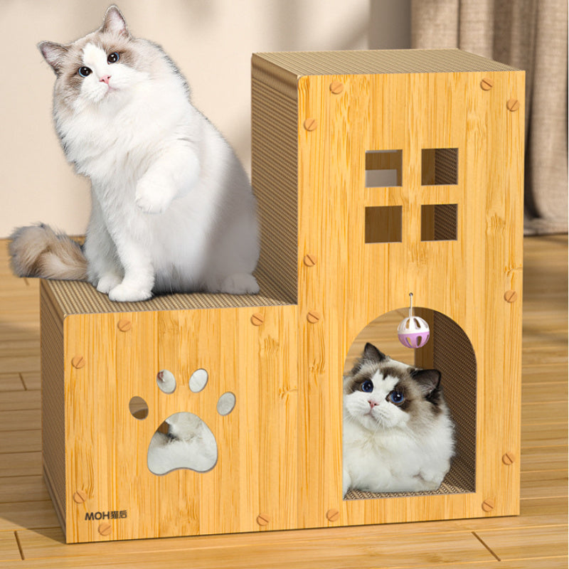 Corrugated Paper Scratch-resistant Multifunctional Cat Scratch Board Cat Nest