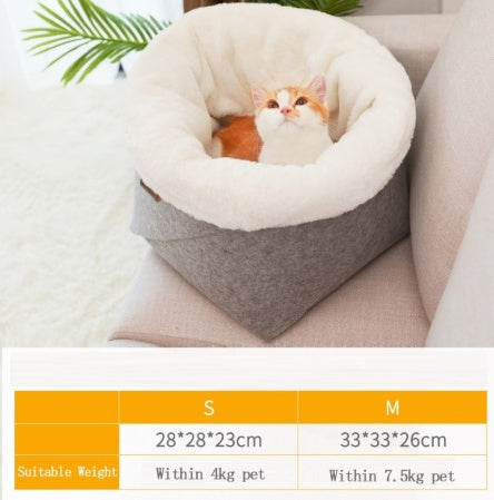 pet detachable nest bed