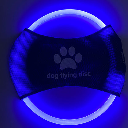 Dog Flying Discs Light Glowing LED LuminousTrainning