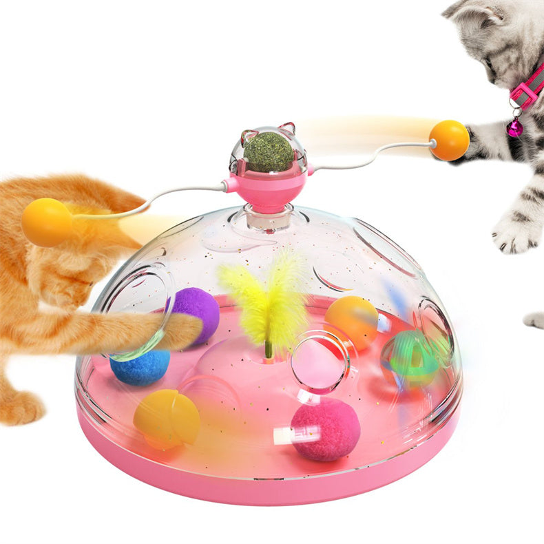 Meows Windmill Funny Cat Toys Interactive