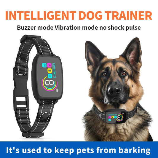 Rechargeable Smart Automatic Anti Barking Dog Collar