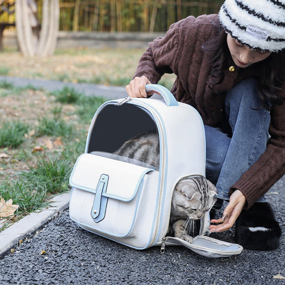 Simple Cat Bag Good-looking Outing Portable Portable Cat Backpack