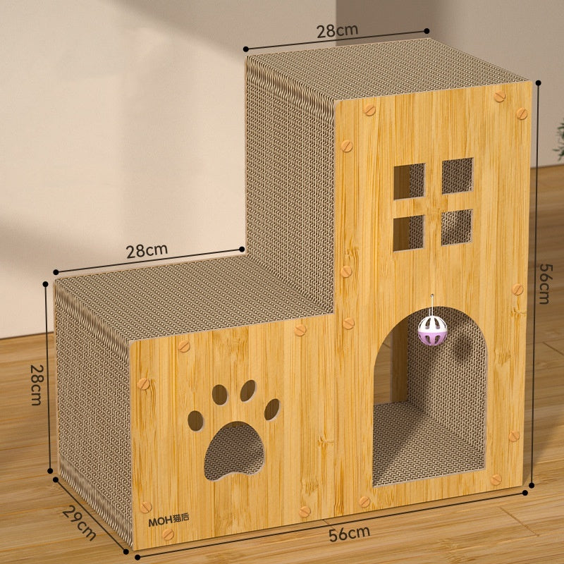 Corrugated Paper Scratch-resistant Multifunctional Cat Scratch Board Cat Nest