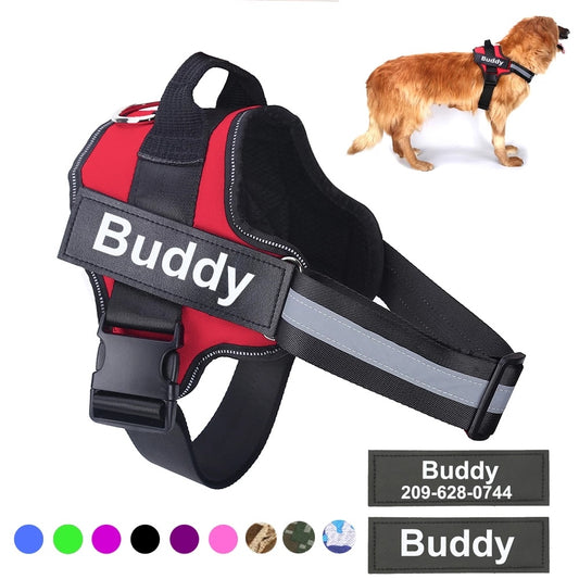 Adjustable Dog Harness NO PULL Reflective Breathable