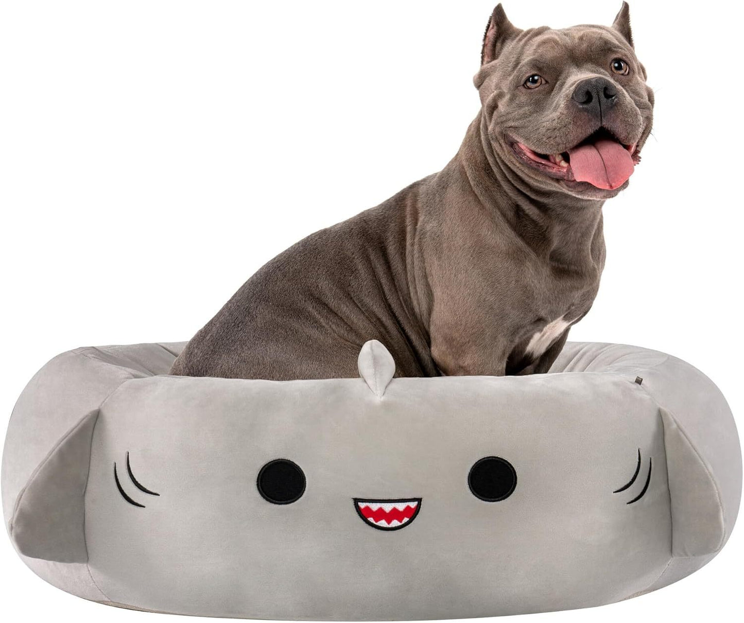 Shark Pet Bed - Large Ultrasoft Official Plush Pet Bed