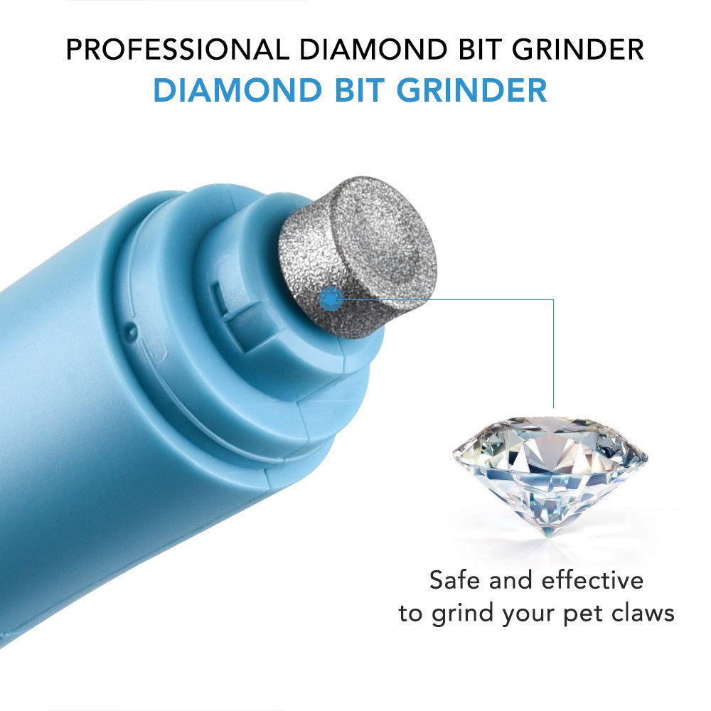 Pet Nail Grinder Electric Nail Polisher For Pet Dog Claw Trimmer Pet Nail Cutter Pet Trimmer Pet Clippers Pet Electric Grooming Toll Pet Nail Trimmer Pet Supplies