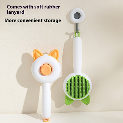 Pet Dog Brush Cat Comb Self Cleaning