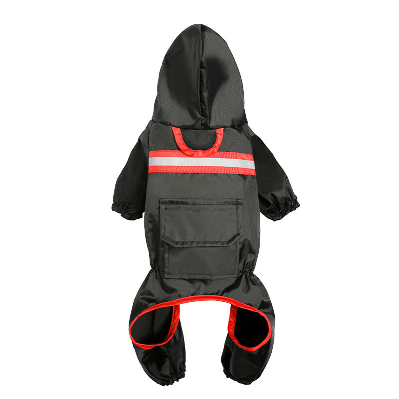 Pet Reflective Raincoat Pet Clothes Pet