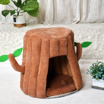 Cat House Cat Kennel Cat Supplies Pet Nest Cage Cat Nest Cat Pet Nest Cat Home Cat Room Brown Pet Nest Plush Cat Bed Nest Cat Cute Cat Cage